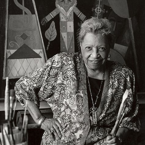 Loïs Mailou Jones | Artist Profile | NMWA Famous African American Artists, Lois Mailou Jones, Steel Cap Boots, Haitian Art, African Traditions, Vintage Black Glamour, European Paintings, Performance Artist, Artist Profile