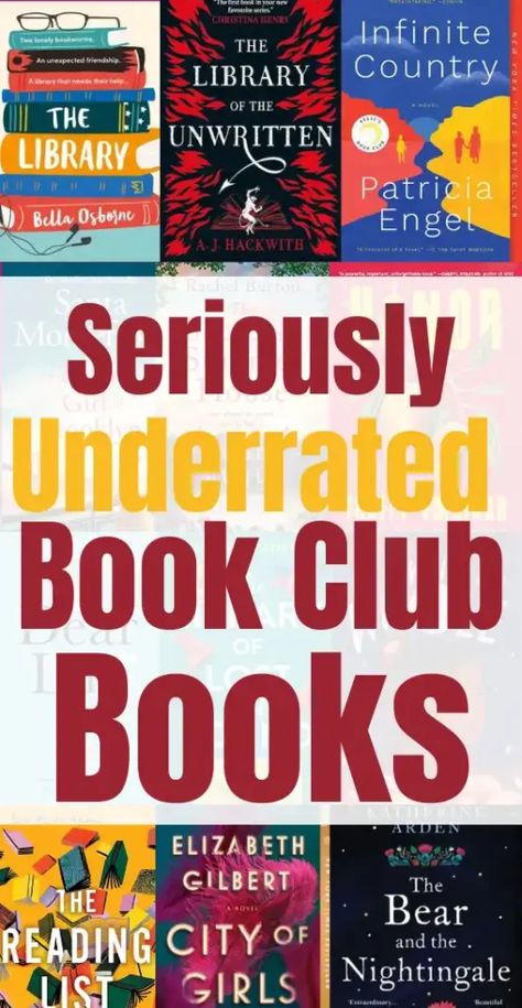 24 Underrated Book Club Books For 2024 Book Club Books 2025, Reading City, Must Read Novels, Unexpected Friendship, Clean Book, Fairy Tale Books, Elizabeth Gilbert, Religious Books, True Identity