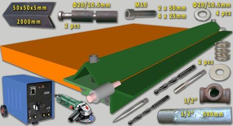 Pliage Tole, Step Building, Sheet Metal Bender, Sheet Metal Brake, Man Cave Building, Metal Bender, Angle Iron, Welding Tips, Metal Bending Tools