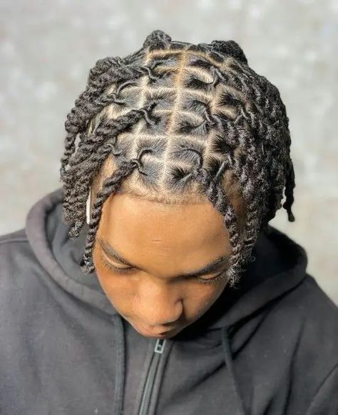 Top 15 Black Men's Hairstyles 2024: Unique Twists, Braids & Natural Hair Trends Hairstyles For Black Men, Two Strand Twist Hairstyles, Braids Natural Hair, Mens Twists Hairstyles, Hair Twists Black, Dread Hairstyles For Men, Twists Braids, Natural Hair Men, Boy Braids Hairstyles