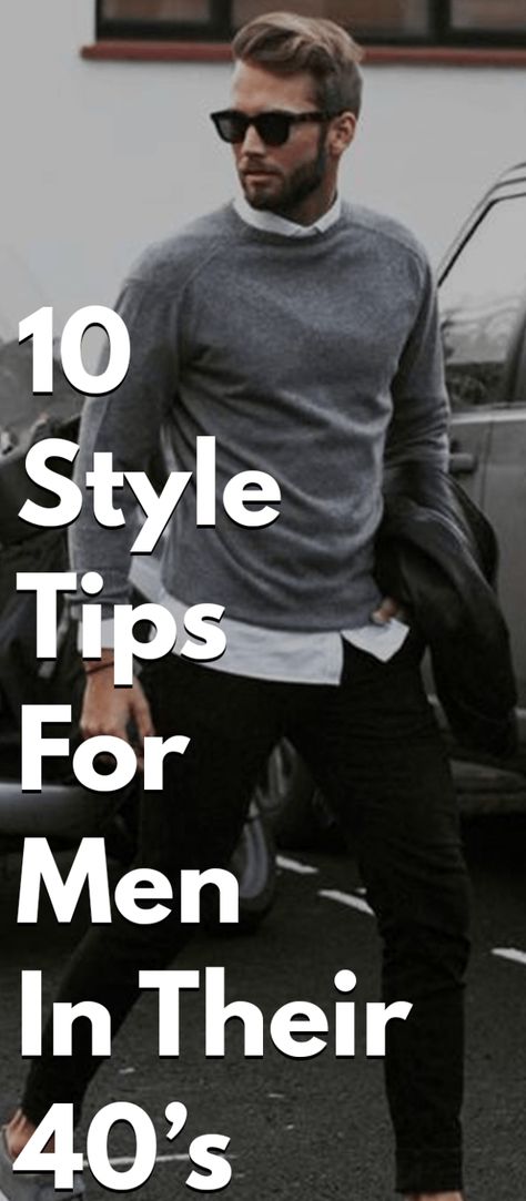 10 Do’s & Don’ts Men In 40’s Should Know While Dressing Up Well Dressed Men Casual, 40s Mens Fashion, Trendy Mens Fashion Casual, Style Tips For Men, Man Dress, Mens Inspiration, Herren Style, Look Jean, Man Dressing Style