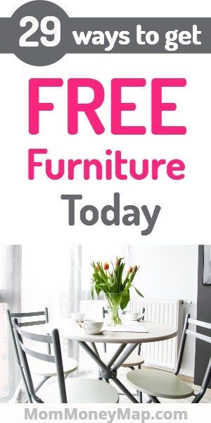 How do you save money by getting FREE furniture? Here are 29 resources and ways you can get furniture for free from couches/sofas to living room and bedroom furniture. Read more money saving ideas at mommoneymap.com #freefurniture #freecouch #freebies #freestuff #savemoney Furniture Free Living, Apartment Size Furniture, Money Saving Ideas, Chairs Bedroom, Money Inspiration, Freebies By Mail, Money Saving Mom, Free Catalogs, Money Savings