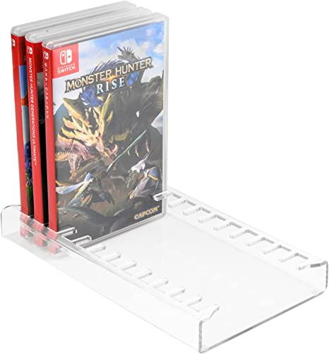 Nintendo Switch Game Holder, Switch Game Holder, Game Holder, Video Game Storage, Game Organization, Game Storage, Beautiful Storage, Storage Stand, Acrylic Organizer