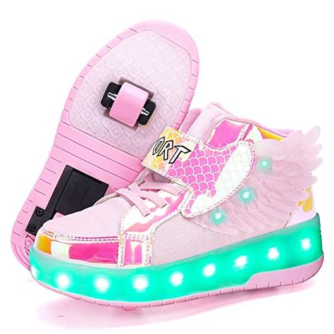 Color Led Lights, Sneakers For Boys, Beautiful Wings, Roller Skate Shoes, Roller Shoes, Light Up Shoes, Boys Sneakers, Roller Skate, Roller Skates