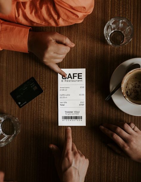 Coffee Receipt, Coffee Mockup, Food Mockup, Template Background, Paper Mockup, Mockups Design, Awesome Designs, Good Art, About Coffee