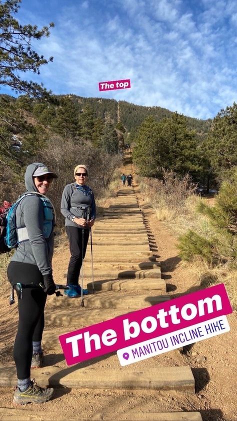 Your Complete Guide to the Manitou Incline Hike Manitou Incline, Colorado Hiking Trails, Colorado Trip, Hiking Trips, Hiking Workout, Hiking Poles, Ultra Marathon, Colorado Vacation, Colorado Hiking