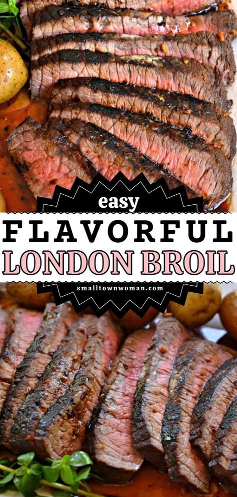 LONDON BROIL, dinner, family dinner ideas London Broil Steak, London Broil Marinade, London Broil Recipe, Cooking London Broil, Broiled Steak, London Broil Recipes, Grilled Steaks, London Broil, Tender Steak