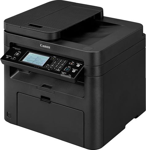 Amazon.com: Canon® imageCLASS® MF236n Monochrome (Black and White) Laser All-in-One Printer : Office Products Monochrome Black And White, Canon Printer, Office Cleaning Services, Lcd Panel, Black Office, Lcd Panels, Energy Saver, Clean Office, Office Environment