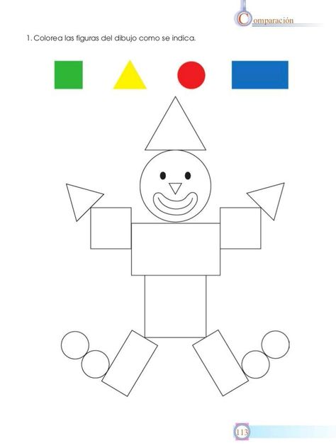 Color the shape worksheet Shape Worksheets For Preschool, Shape Activities Preschool, Kids Worksheets Preschool, Preschool Math Worksheets, Free Preschool Worksheets, Shapes Preschool, Shapes Worksheets, Preschool Writing, Kids Math Worksheets