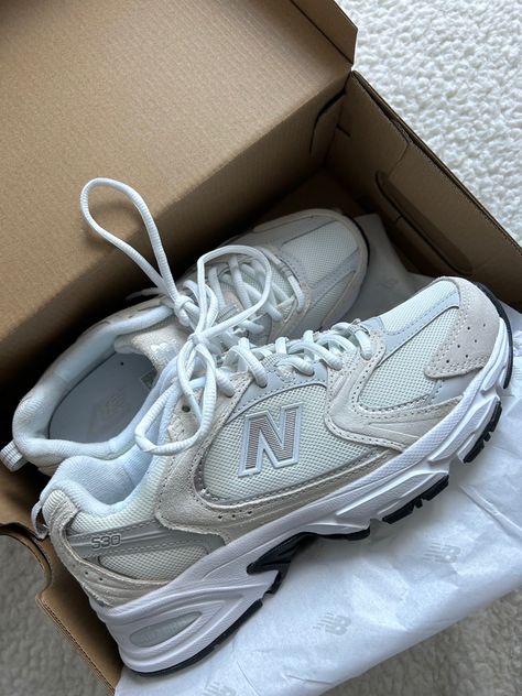 New balance 530, shoes, fashion, ootd, aesthetic New Balance 530 Beige, New Balance 530 Shoes, Balance 530 Shoes, New Balance Aesthetic, New Balance 530 Outfit, Zapatillas New Balance, New Balance Outfit, Ootd Aesthetic, Crazy Outfits