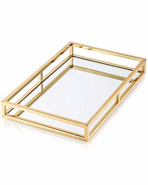 Your Dream Piece Is Here / Gilt Oblong Mirror, Nightstand Tray, Large Wall Decor Living Room, Gold Tray, Bathroom Tray, Perfume Tray, Mirror Tray, Entryway Table, Outdoor Holiday Decor