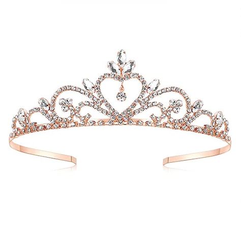 Princess Tiana Costume, Sailor Moon Wedding, Moon Cosplay, Rose Gold Tiara, Tiara Headpieces, Crown For Women, Moon Wedding, Bride Tiara, Crystal Tiara