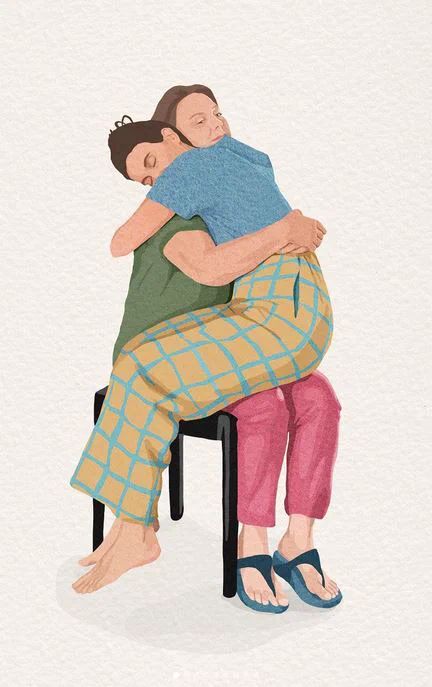 Meaningful Illustration, Motherhood Illustration, Bedroom Illustration, Mom Life Quotes, Mom Art, Family Illustration, I Love You Mom, Love Illustration, Art Wallpaper Iphone