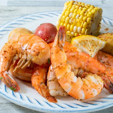 Old Bay Shrimp Boil Recipe | Perdue Farms Boiled Shrimp Old Bay, Old Bay Shrimp Boil Recipe, Shrimp Boil Recipe Old Bay, Old Bay Shrimp Boil, Season Shrimp, Old Bay Shrimp, Boiled Shrimp, Recipe For Shrimp, Shrimp Boil Recipe