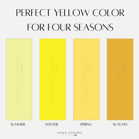 Julia Dobkine (@agile_styling) • Instagram photos and videos Deep Winter, Every Color, The Rainbow, Yellow Dress, Warm Light, Unique Colors, Four Seasons, Color Choices, Rainbow Colors