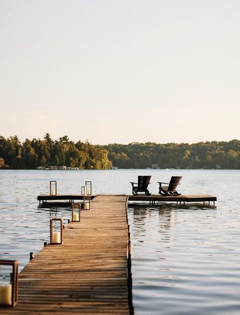 Cabin Aesthetic, Lake Dock, Lakeside Living, Cottage Aesthetic, Lake Vacation, Lake Living, Summer Lake, Lake Cottage, Voyage Europe