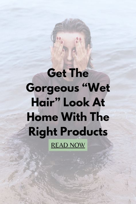 Wet hair look wet hair hairstyle wet hair look wet hair products wet hairstyles wet hair overnight Wet Hair Look, Hair Gloss, Lifestyle Articles, Snowy Mountain, Hair Trend, Mountain Town, Snowy Mountains, Color Treated Hair, Treated Hair