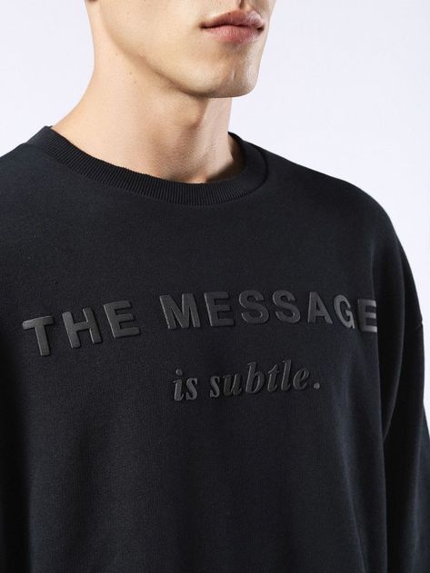 I LOVE the tone-on-tone look- the black on black looks so cool and subtle! 😍 Sweatshirt Inspiration, Minimal Shirt Design, Design Jersey, Shirt Design Inspiration, 자수 디자인, Tee Shirt Designs, Mens Sweatshirts Hoodie, Apparel Design, Tee Design