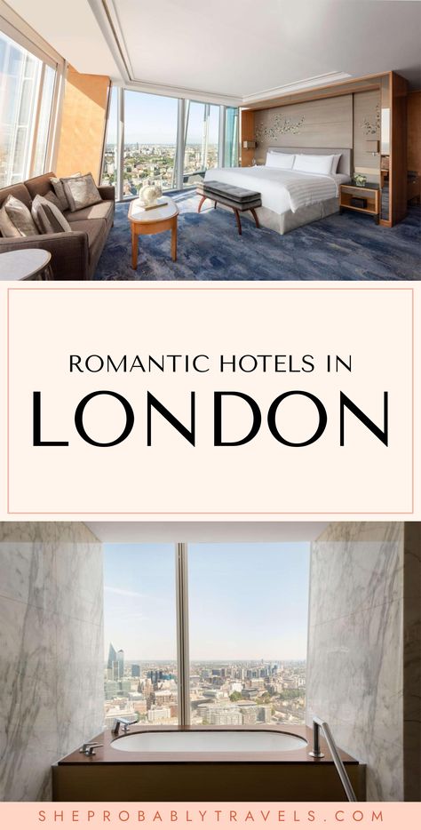 These are the MOST Romantic Hotels in London! In this post I share the best places to stay in London for couples, the top romantic hotels in London, the best weekend getaway for couples in London, the best hotels for valentines in London and the best hotels for couples in London! If you're planning a trip away with your loved one, these Romantic Hotels in London are PERFECT for you. #Travel #London #Romantic #Hotels Places To Stay In London, Rosewood London, Weekend Getaways For Couples, Hotels In London, Romantic Hotels, Cafe Royal, Soho Hotel, Travel London, Best Weekend Getaways