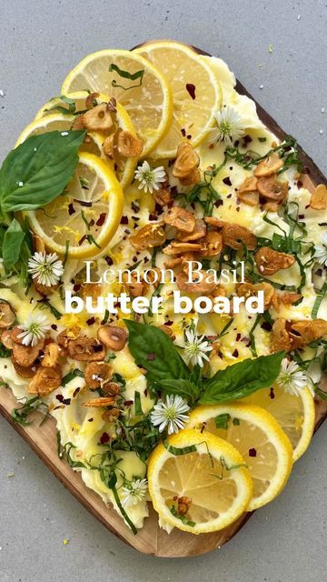 Lemon Charcuterie Board, Holiday Butter Board, Yellow Charcuterie Board, Butternut Squash Brussel Sprouts, Justine Snacks, Butter Boards, Pearl Couscous Salad, Board Recipes, Mini Charcuterie