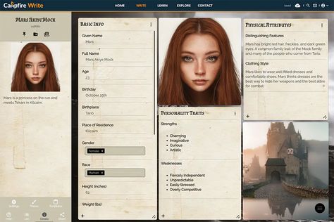 Campfire - Writing Software for Novelists Story Writer Aesthetic, Campfire Writing, Writing Platforms, Writing Setup, Jessica Core, Digital Binder, Apps For Writers, Fantasy History, Writing Apps