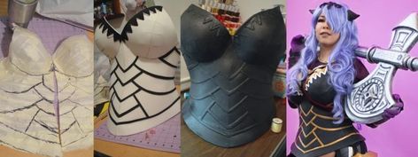 Foam Cosplay, Tape Pattern, Fire Emblem Fates, Metal Welding, Cosplay Diy, Shoe Covers, Foam Crafts, Cosplay Outfits, Types Of Food