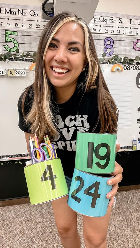 MY FAVORITE 🤩 CLASSROOM ORGANIZATION TIP I always get so many questions about my student supply containers- so today I am showing you how … | Instagram Student Supply Organization, 3rd Grade Teacher, So Many Questions, Free Label, About Me Questions, My Classroom, Classroom Organization, 3rd Grade, Classroom Management