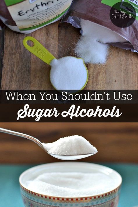 When You Shouldn't Use Sugar Alcohols | How do you know if you should or shouldn't use sugar alcohols? How do you know if they're right for you? Here are 5 instances when you shouldn't use sugar alcohols like xylitol, erythritol, and sorbitol.#allthenourishingthings #sugaralcohols #erythritol #xylitol #lowFODMAP Keto Sweetners, Xylitol Recipes, Alternative Sweeteners, Nutrition Label, Quit Sugar, Low Carb Sweeteners, Diet Breakfast Recipes, Sugar Sugar, Keto Lifestyle