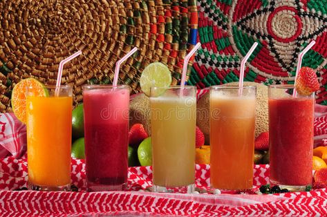 Fresh juice. Tropical natural juice and fruits #Sponsored , #advertisement, #sponsored, #juice, #natural, #Tropical, #Fresh Tropical Food, Natural Juices, Fresh Juice, Pillar Candles, Juice, Royalty Free Stock Photos, Stock Images, Fruit