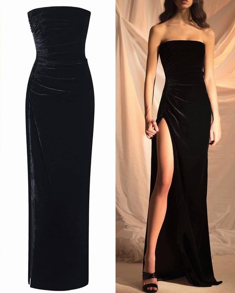 Velvet Prom Dresses, Black Prom Gown, Velvet Prom Dress, Black Prom, Studio Lighting, Prom Gown, Event Dresses, I Dress, Black Velvet