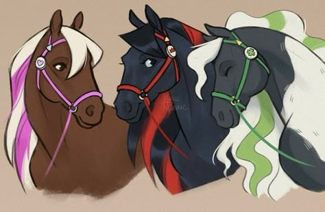 Horseland Fanart, Horse Land, Spirit The Horse, Horse Animation, Horse Art Drawing, Horse Cartoon, Horse Sketch, Fantasy Horses, Animated Animals