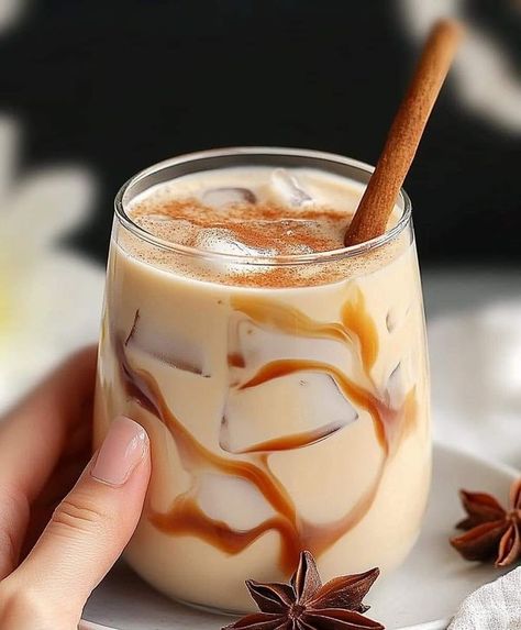 Nigella Lawson Recipes 🍟🥣🍰 | Cozy Vanilla Cinnamon Milk Tea Delight ☕✨ | Facebook Vanilla Cinnamon Milk Tea Recipe, Honey Cinnamon Milk, Cinnamon Milk Tea, Milk Tea Recipe, Cinnamon Drink, Nigella Lawson Recipes, Vanilla Honey, Cinnamon Milk, Nigella Lawson