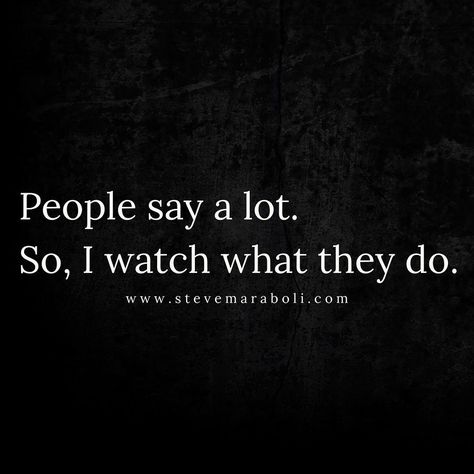 Behavior speaks… Before you even open your mouth, your actions have told me who you are and what you’re about. | Steve Maraboli Steve Maraboli, Quotable Quotes, True Words, Note To Self, The Words, Great Quotes, Beautiful Words, Cool Words, Words Quotes