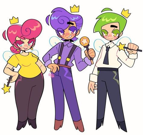 Cosmo Fairly Odd Parents, Fairy Godparents, Pregnant Sisters, Cosmo And Wanda, Timmy Turner, The Fairly Oddparents, Fairly Odd Parents, Odd Parents, Cartoon As Anime