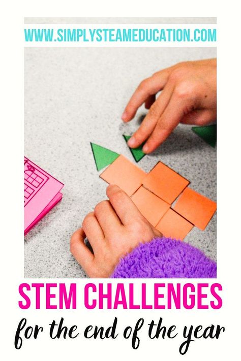 Counting down until the end of the school year? It's almost here! If you're looking for end of the year activities for your elementary students, these STEM challenges are perfect for the final countdown until summer break! ABC STEM challenges will keep your students engaged until the last day of school! Summer Stem Activities, Stem Activities Kindergarten, First Grade Crafts, Fun Stem Activities, End Of The Year Activities, Summer Stem, First Grade Lessons, 1st Grade Activities, Stem Elementary