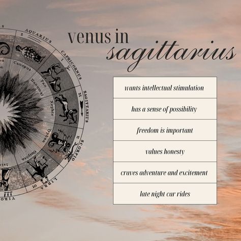 Astrology. Venus in sagittarius. Venus Sagittarius, Venus In Sagittarius, Astrology Planets, Healing Journaling, Birth Chart Astrology, Birth Chart, Astrology, Zodiac Signs, Signs