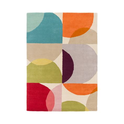 Venn Rug Surya Rug, Tufted Rugs, Rugs Modern, Surya Rugs, Rug Direct, Orange Area Rug, Wool Rugs, Ivory Rug, Red Area Rug