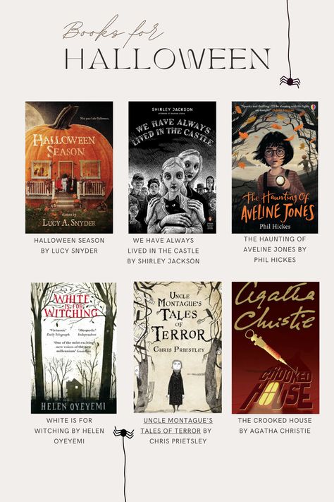 Spooky Fall Books To Read, Books To Read During Halloween, Best Halloween Books For Adults, Halloween Book List, Books To Read For Halloween, Summerween Books, Halloween Reading List, Spooky Season Ideas, Spooky Books To Read In October