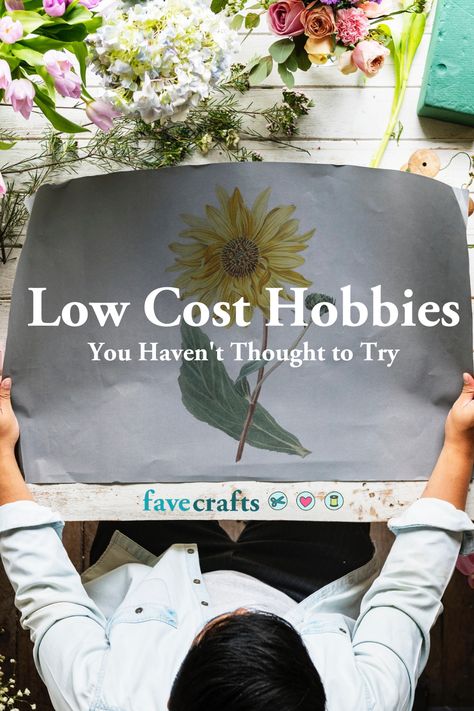 25 Low Cost Hobbies You Haven't Thought to Try Sustainable Hobbies, New Hobby Ideas, New Hobbies To Try, Unusual Hobbies, Diy Hobbies, Crafty Hobbies, Cheap Hobbies, Hobby Ideas, Hobbies To Try