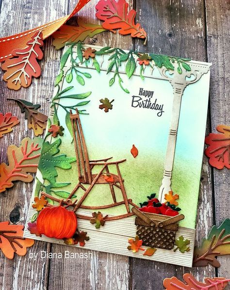 #the_greetery hashtag on Instagram • Photos and videos Fall Birthday Card, The Greetery, Fall Birthday, Sitting Pretty, Deep Red Color, Birdhouse, Copic, Deep Red, Fall Autumn