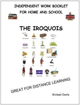 The Iroquois, Indigenous, distance learning, literacy (#1099) | TpT Bingo Sheets, Create A Comic, Enrichment Activities, Making Connections, Venn Diagram, Independent Work, Guessing Games, Activity Sheets, Literacy Activities