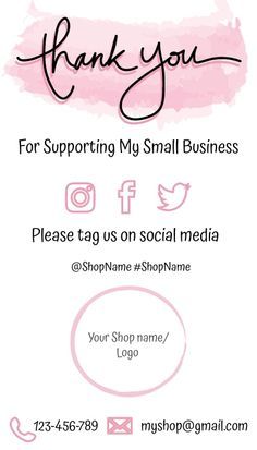 Support Small Business Quotes, Amazing Business Cards, Cute Business Cards, Small Business Quotes, Free Business Card Templates, Small Business Cards, Business Poster, Packaging Ideas Business, Small Business Plan