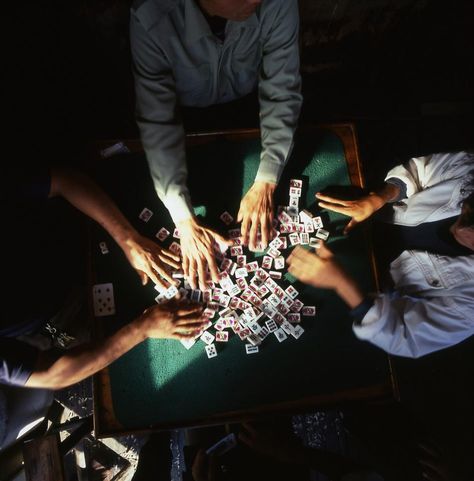 Can you guess what game this is? If you have Chinese grandparents, you will probably know that this is Mah Jong! #hangzhou #china #dish #culture #asia #travel #mahjong #tradition Mahjong Photography, Mahjong Aesthetic, Mah Jong, Mah Jongg, Hangzhou China, Backpacking Asia, Mood Images, Hangzhou, Art References