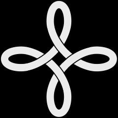 Bowen Knot Bowen Knot Tattoo, Knot Illustration, Irish Aesthetic, Knot Logo, Aa Logo, Eternal Knot, Tattoo Couple, Knot Tattoo, Form Drawing