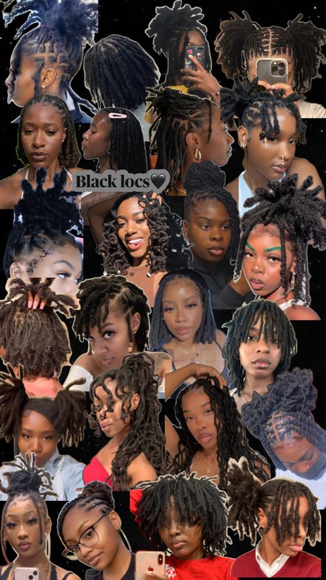 Locs Twist Loc Styles, Knotless Braid Hairstyles, Band Hairstyles, Dreadlocks Hair Care, Knotless Braid, Rubber Band Hairstyles, Cute Dreads, Short Locs Hairstyles, Quick Natural Hair Styles