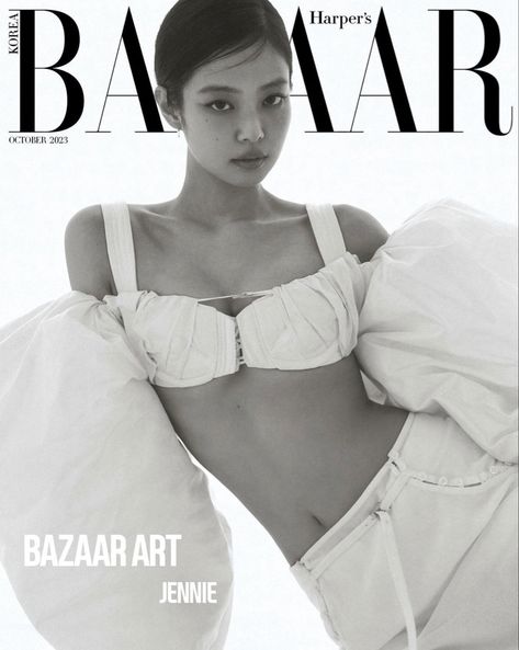 jennie insta 09/15/23 bazaar magazine Korean Magazine, Blackpink Wallpaper, All Eyes On Me, Jennie Kim Blackpink, Chuck Norris, Harper’s Bazaar, Vogue Korea, Jennie Lisa, Jena