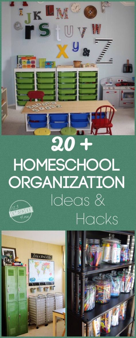 Homeschool Organization Ideas, School Organization For Teens, Homeschool Room Organization, 123 Homeschool 4 Me, Homeschool Hacks, Back To School Organization, Homeschool Classroom, Homeschool Help, Homeschool Planning