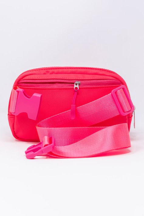 Hot Pink Lululemon Belt Bag, Pink Lululemon Belt Bag, Pink Belt Bag, Hot Pink Bag, Future Bedroom, Chic Makeup, Pink Belt, Preppy Girl, Makeup Travel