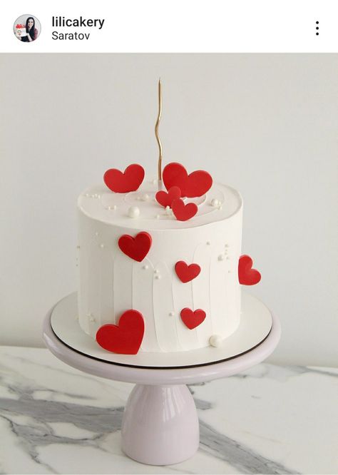 Romantic Cake For Husband Birthday, Creative Birthday Cakes For Women, Simple Anniversary Cake Designs, Simple Anniversary Cakes, Anniversary Cake Designs, Bachelorette Cake, Happy Anniversary Cakes, Birthday Cake For Husband, Cake For Husband