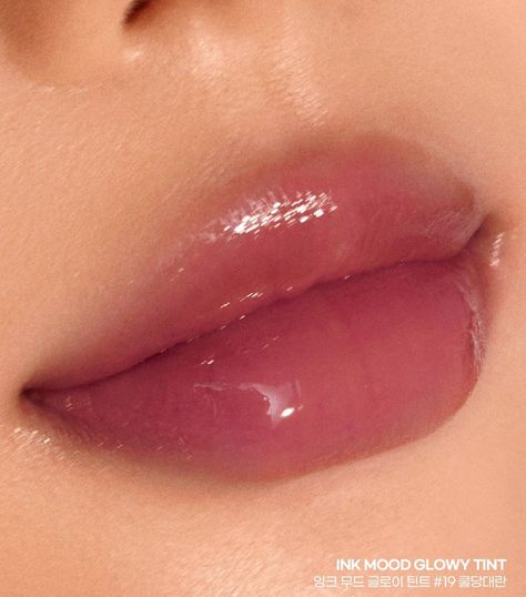 Ink Mood Glowy Tint #19 Mauve Chaos Mauve Aesthetic, Mauve Lips, Dewy Makeup Look, Routine Aesthetic, Face Skin Care Routine, Dewy Makeup, Face Skin Care, K Beauty, Face Skin